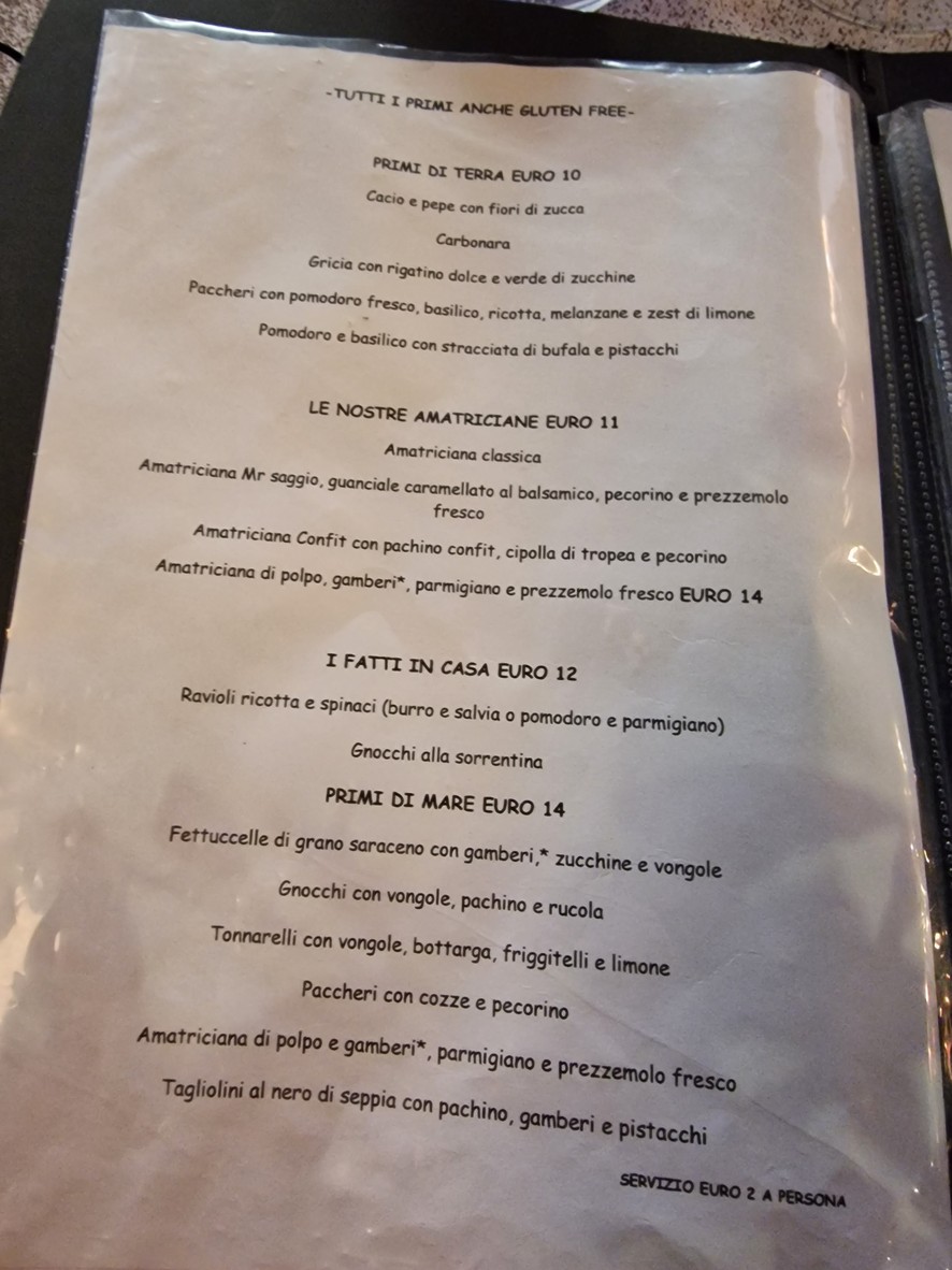 Mr. Saggio L' Artigiano della Birra menu 2