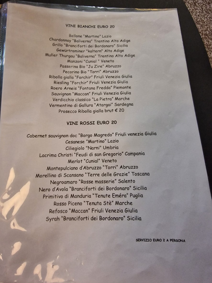 Mr. Saggio L' Artigiano della Birra menu 6