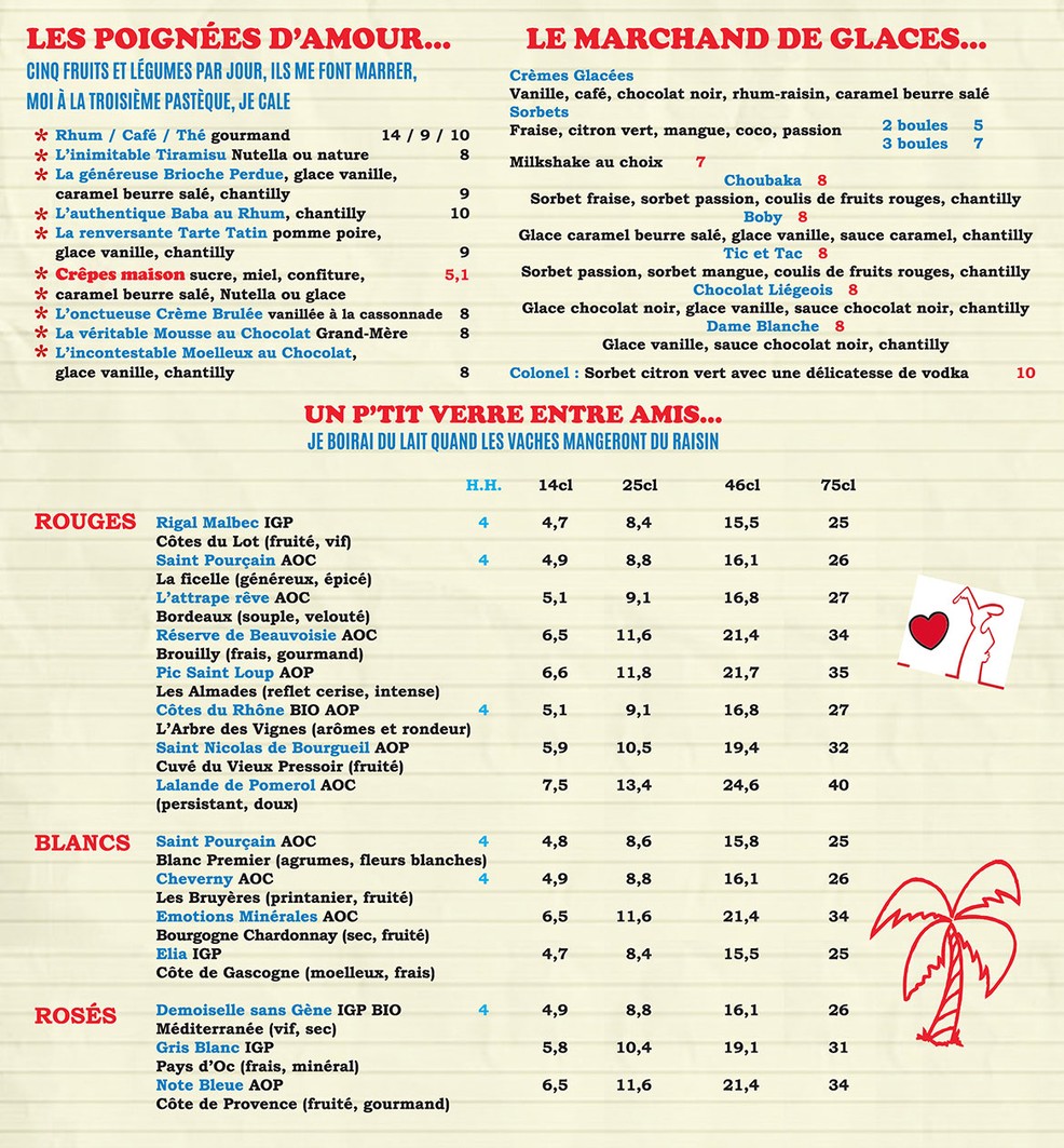La Cantine de daumesnil - restaurante París 12 menu 2