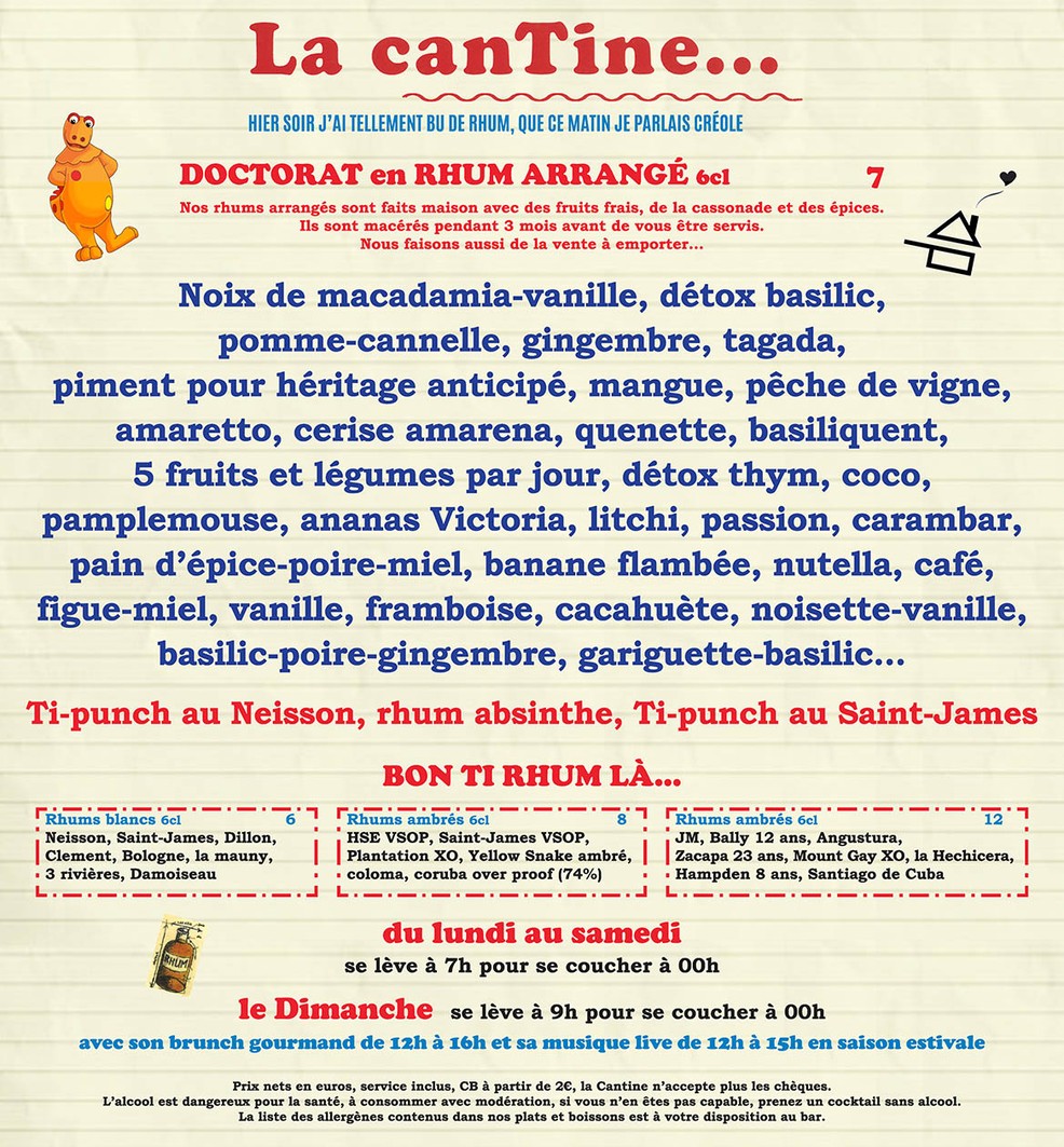 La Cantine de daumesnil - restaurante París 12 menu 4