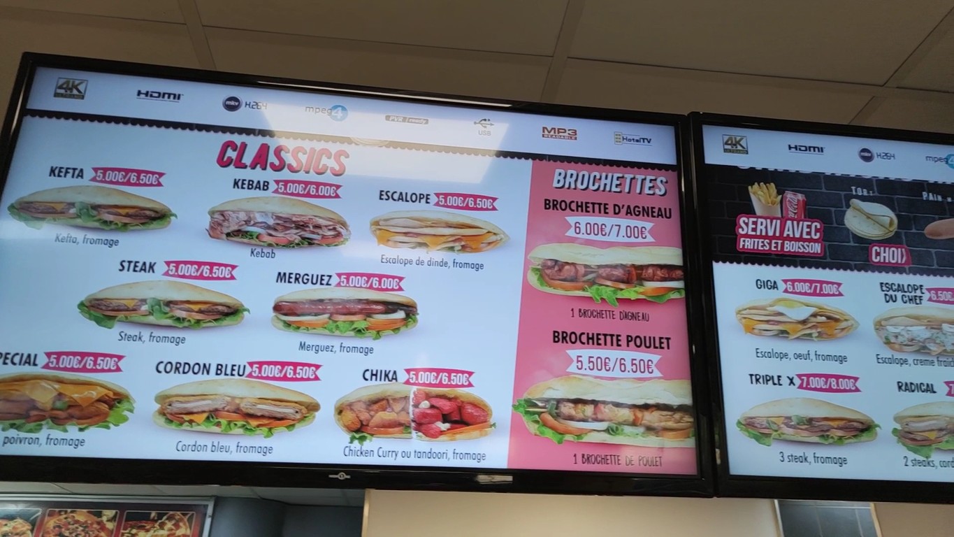 Mac Beni menu 2