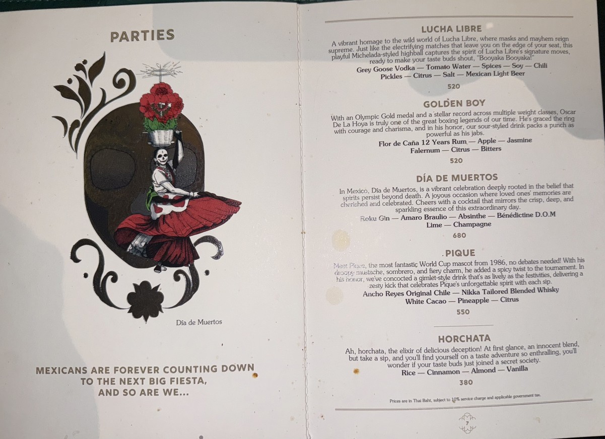BKK Social Club menu 3