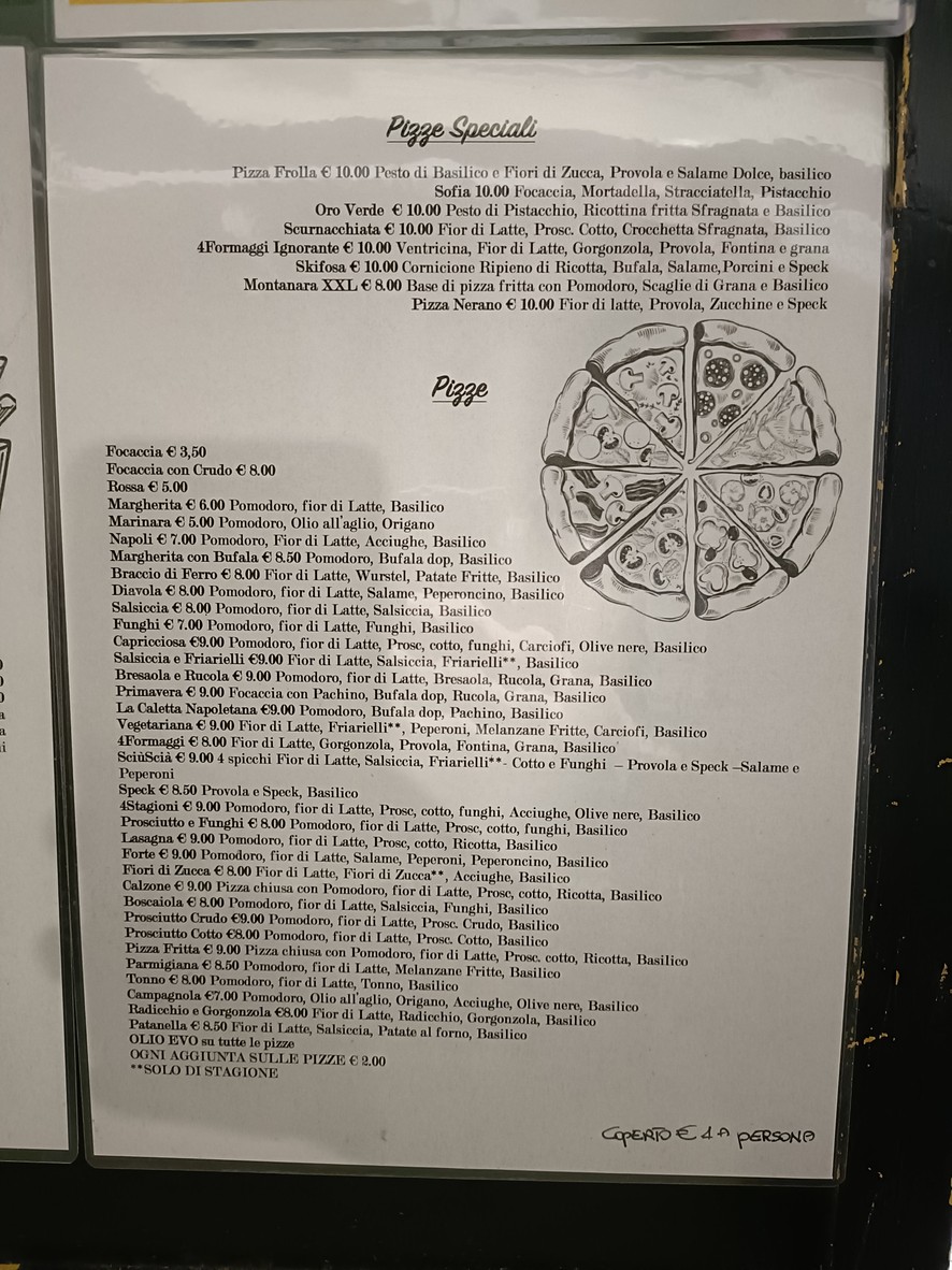 La Caletta Roma dal 2005 menu 3