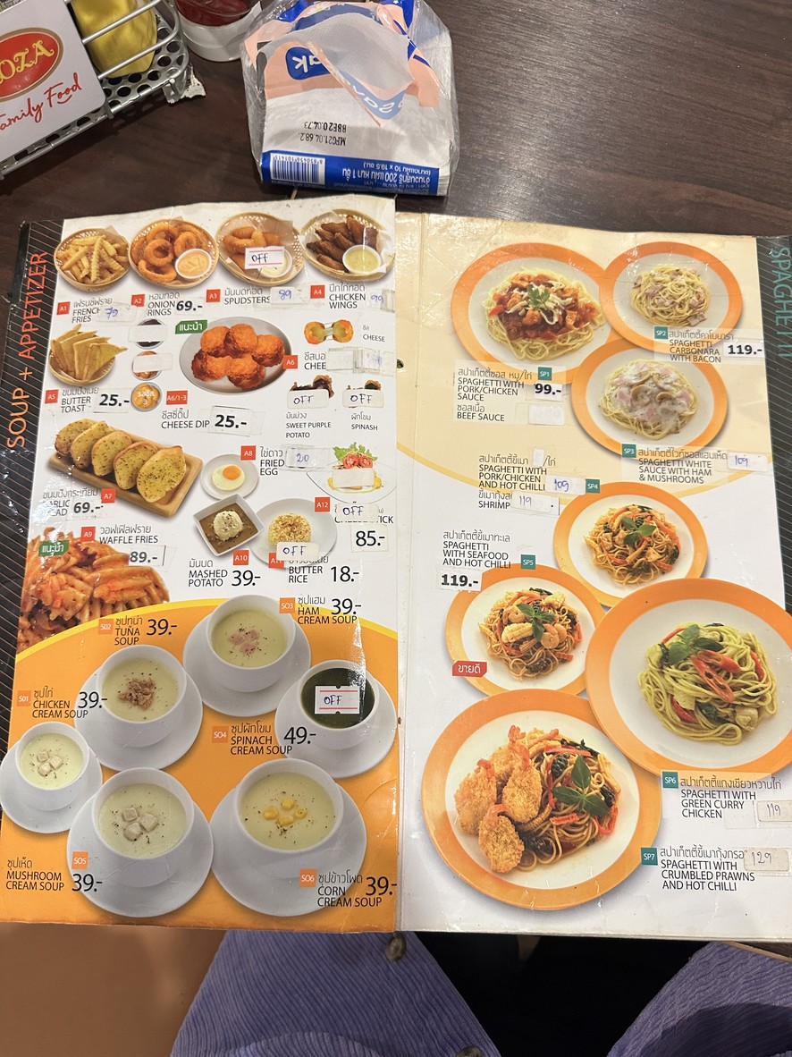 曼谷烤肉 查龙拉路 (Bangkok Grill) menu 1
