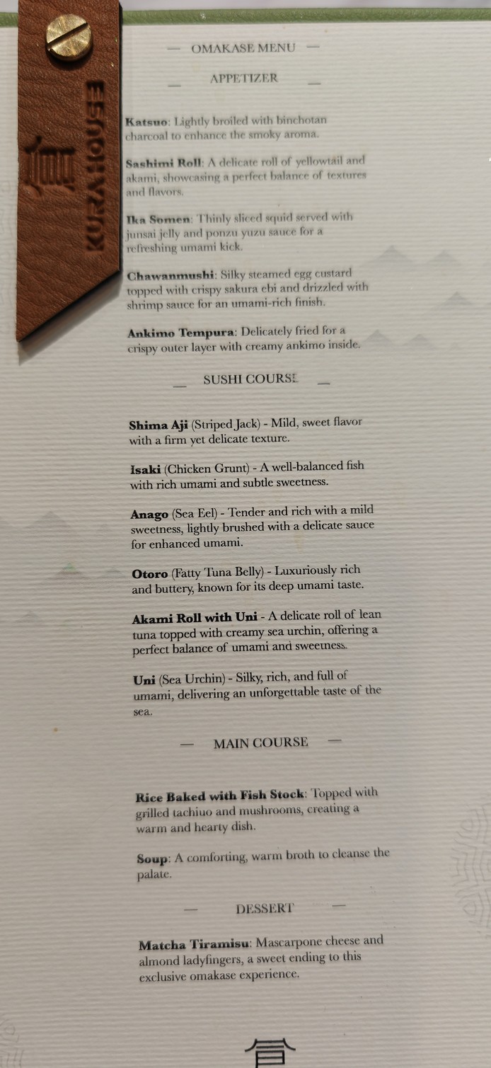 RED Nikkei & Steak Bar menu 2