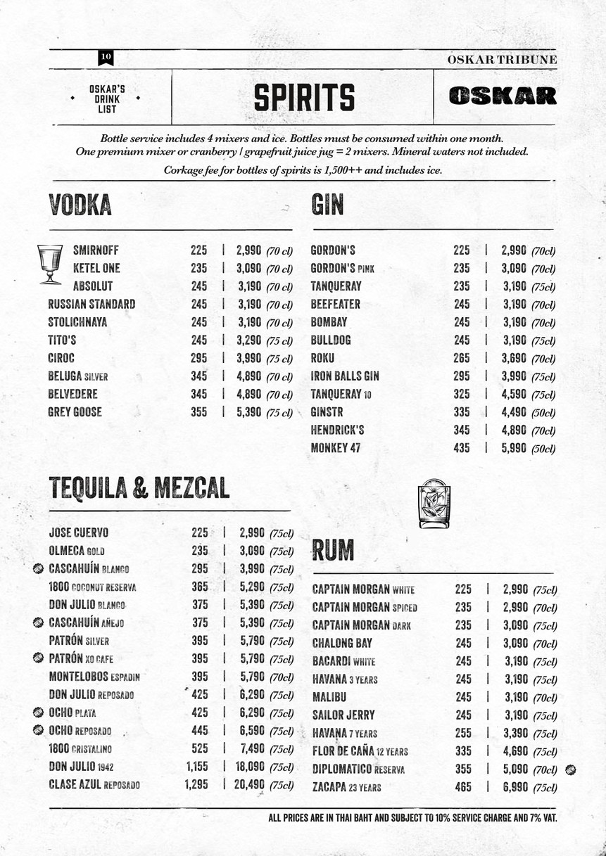오스카 비스트로 menu 4