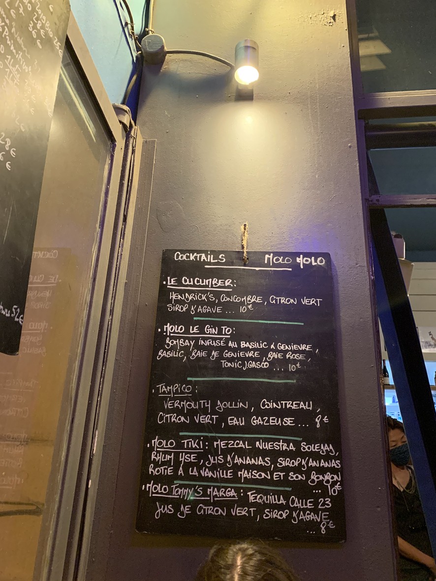 Molo Molo menu 2