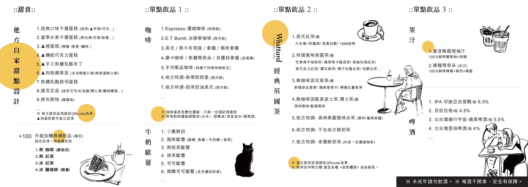 Shēnghuó zài tā fāng-Chéng nán diàn menu 3