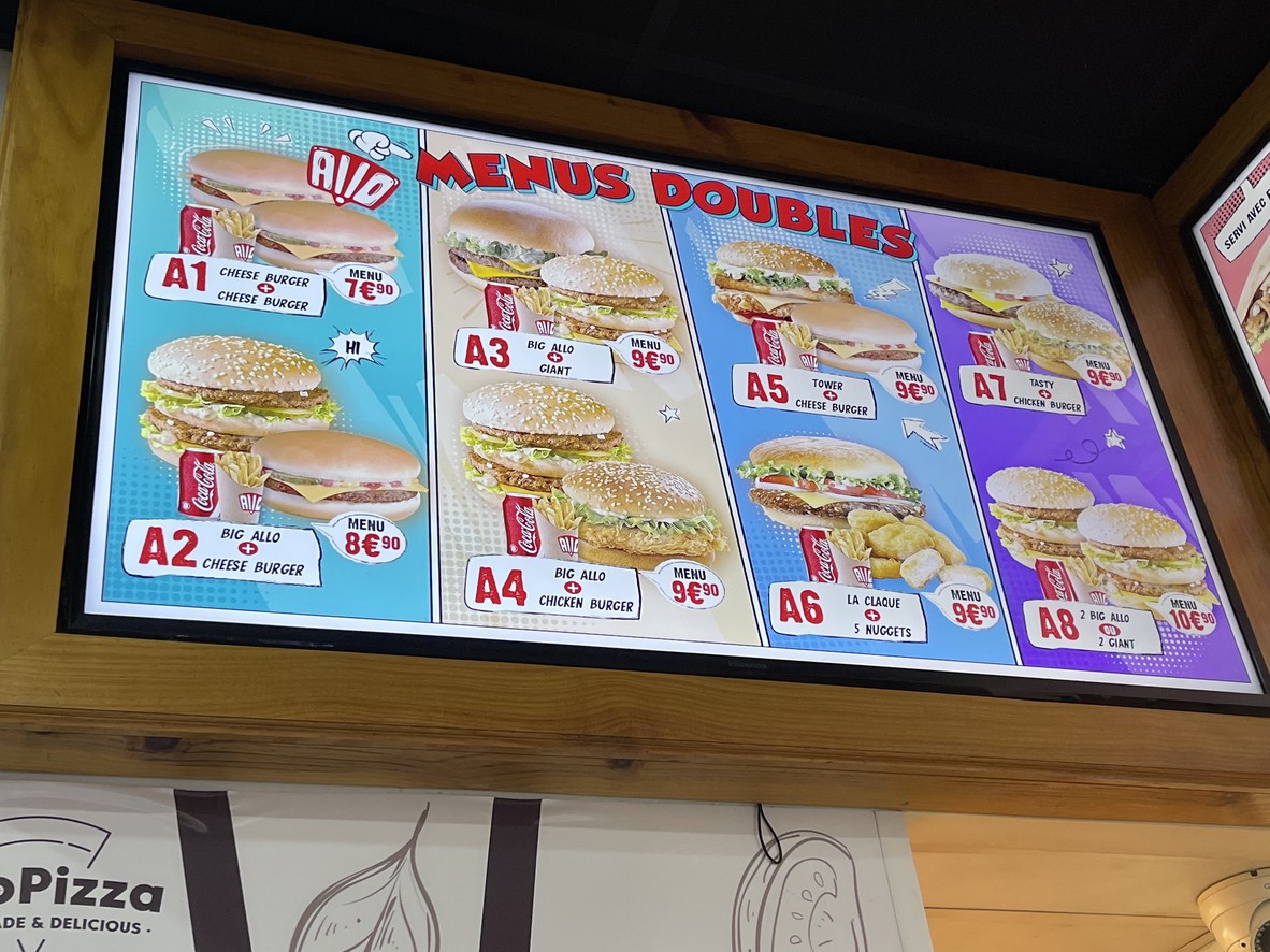 Allo Pizza Saint Denis menu 3