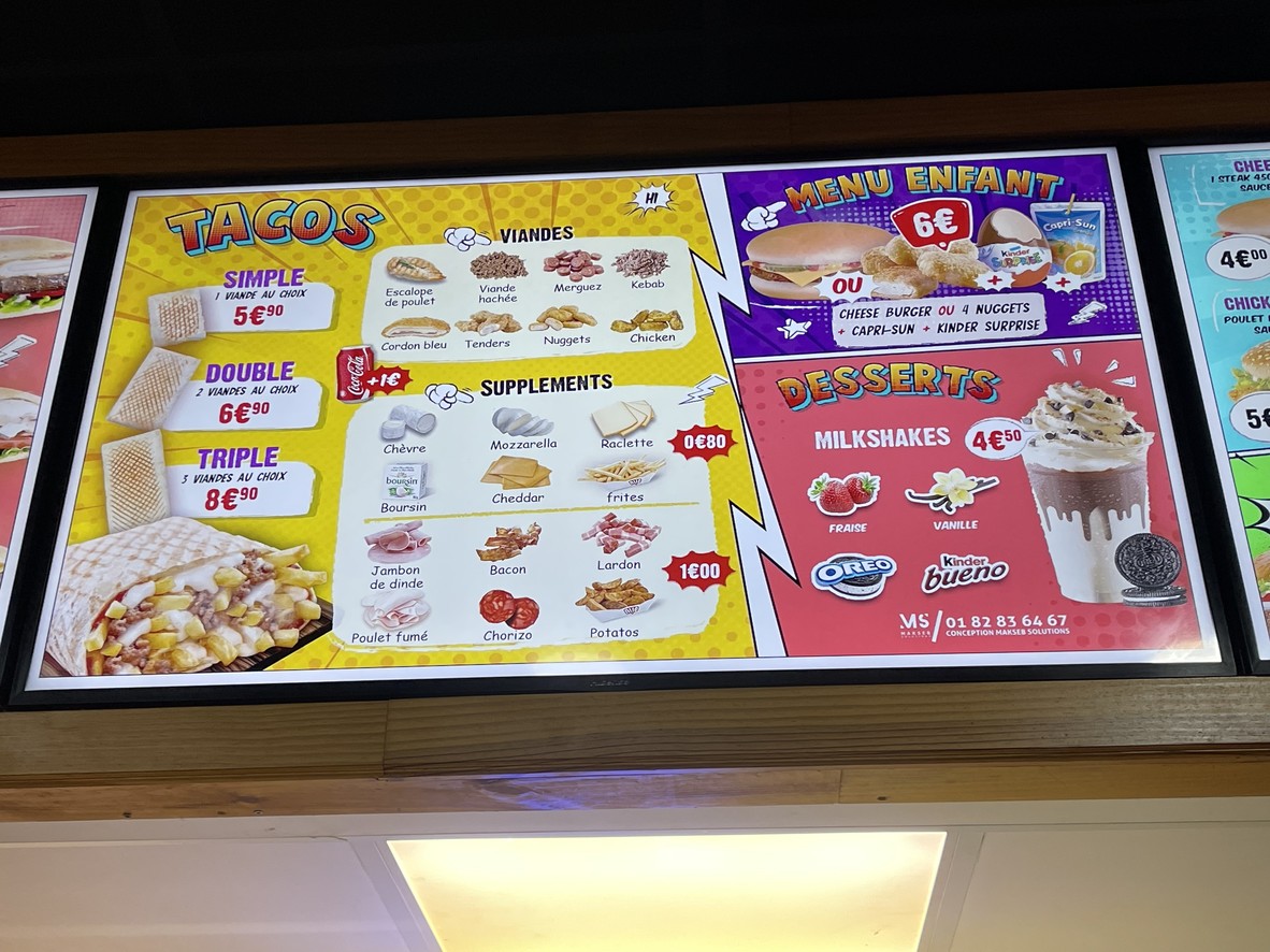 Allo Pizza Saint Denis menu 4