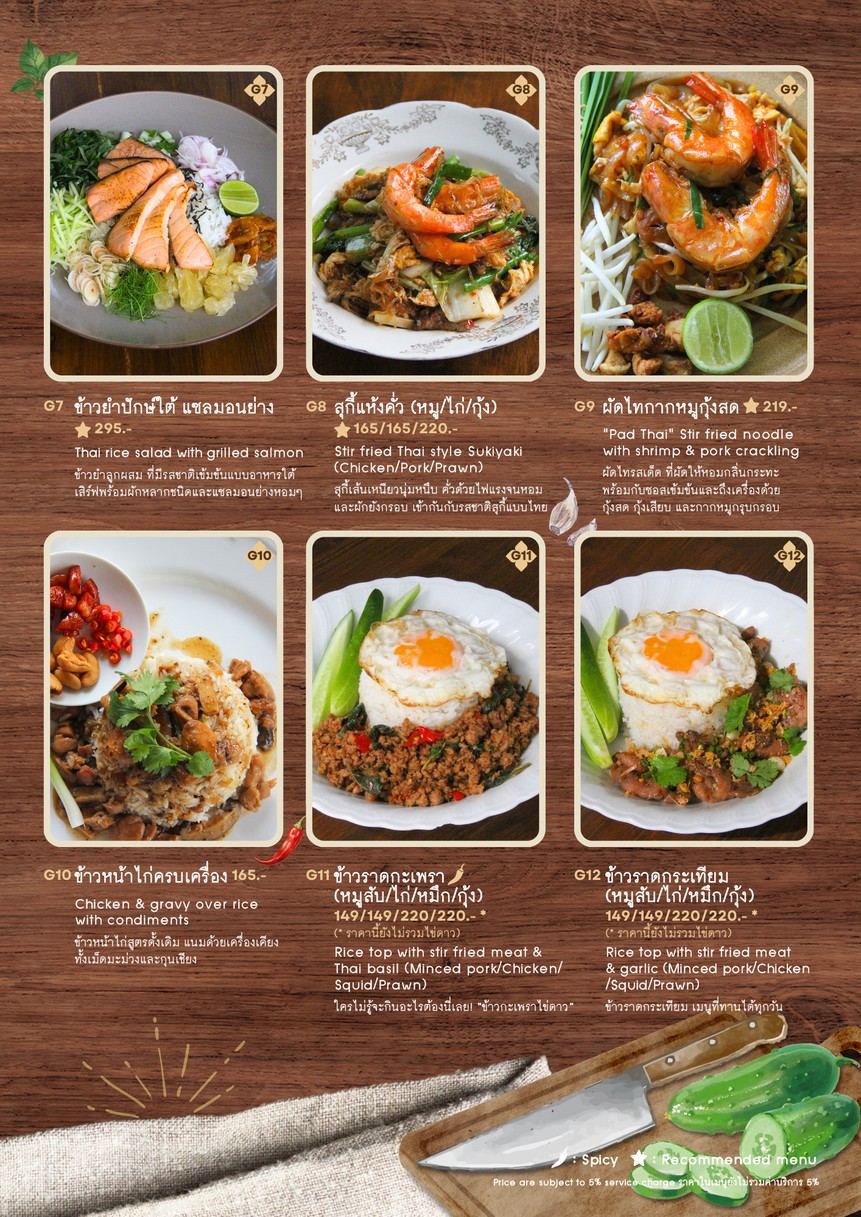 Simmer by Praha - Sindhorn menu 4