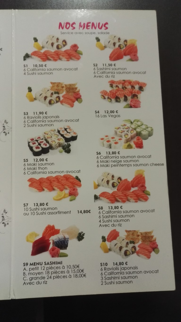 Chez Shan menu 2