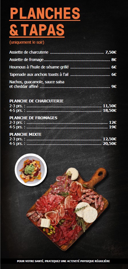 Le Restaurant UrbanSoccer menu 2