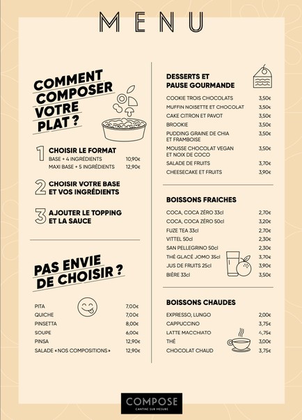 COMPOSE - Louis Blanc - Salade Bar