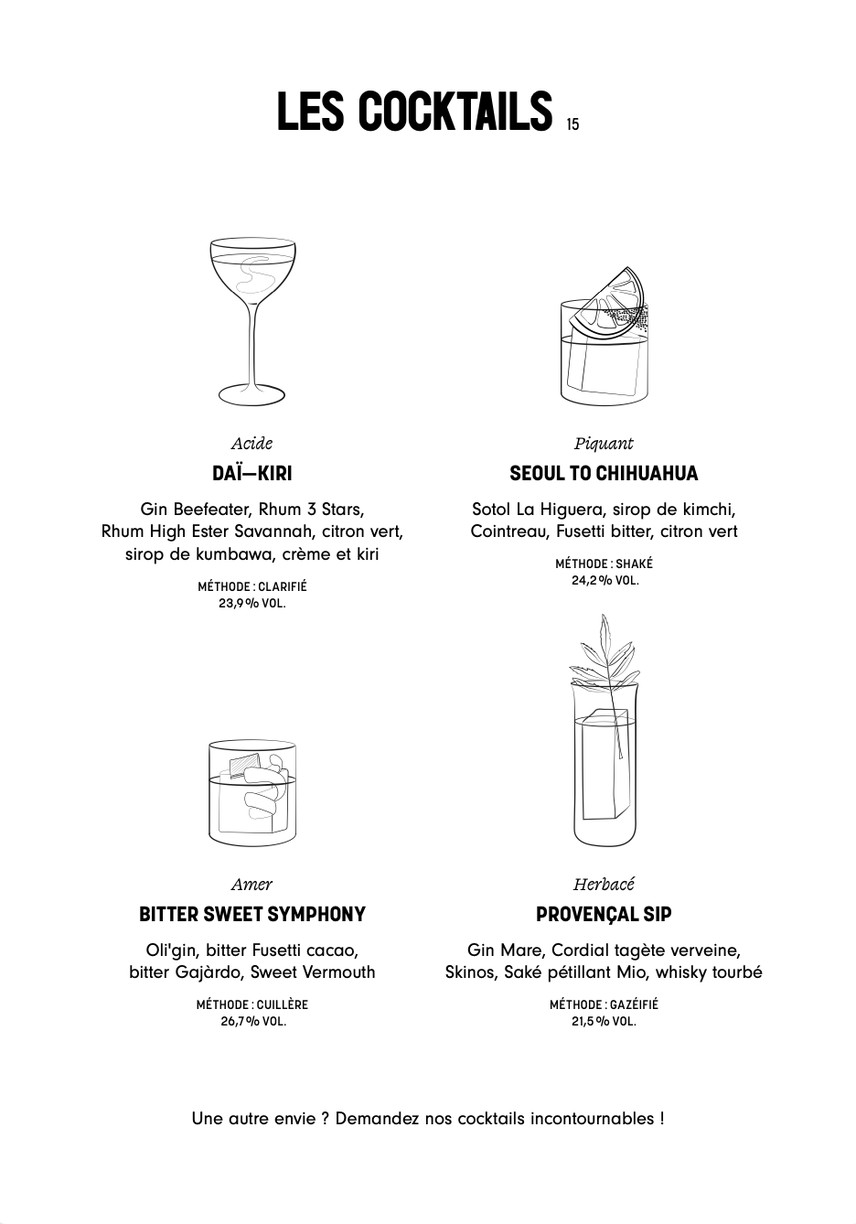 Tiger menu 1