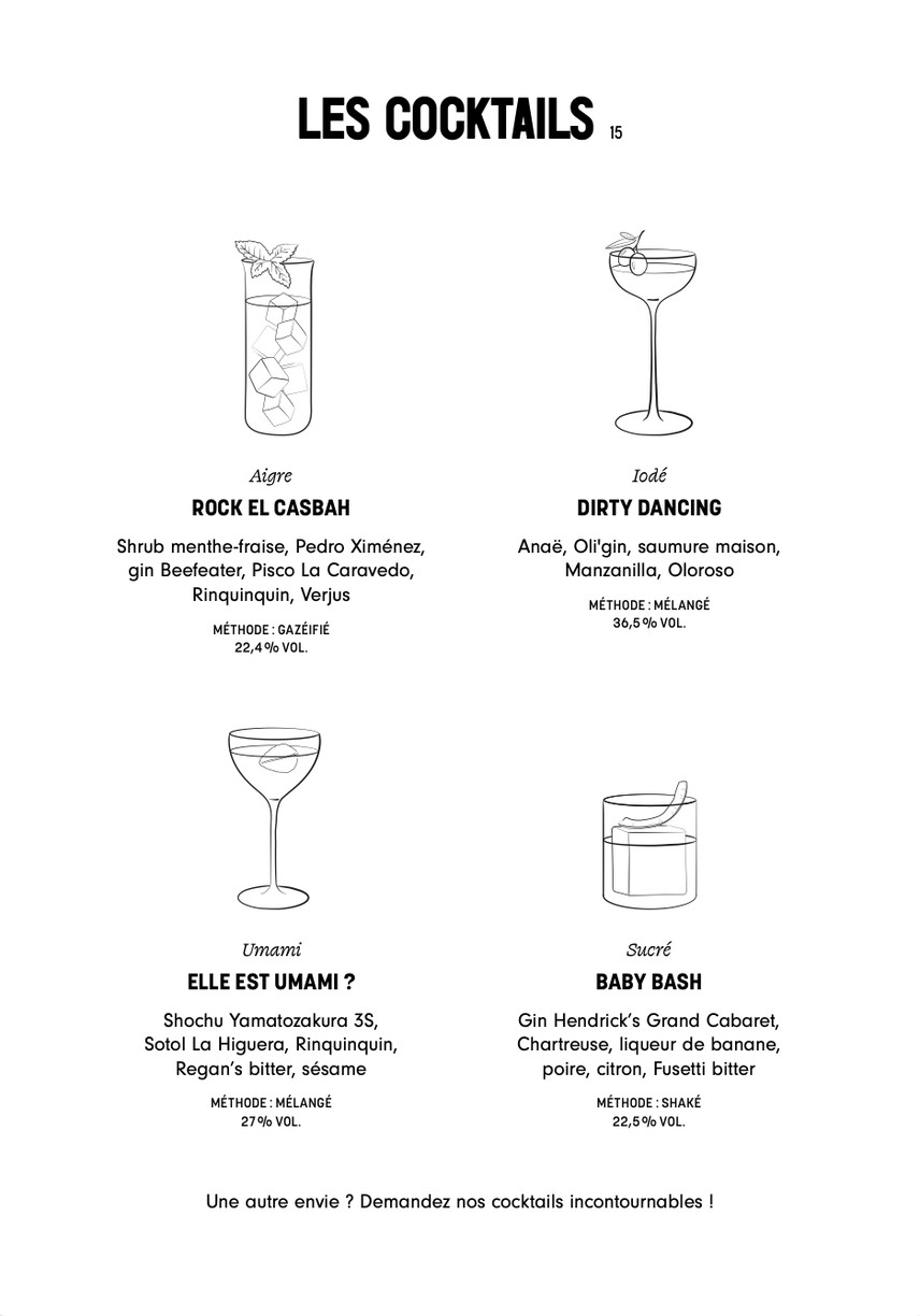 Tiger menu 2