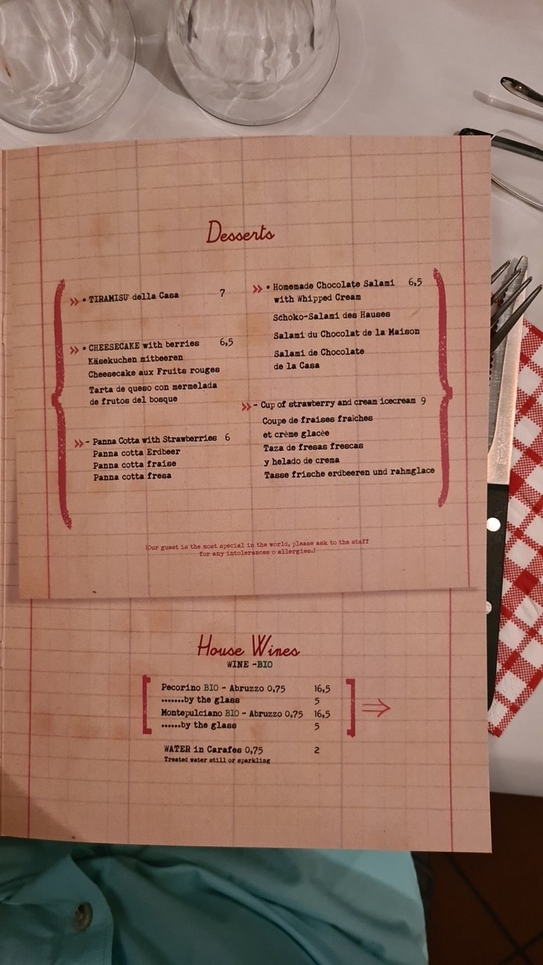 Ristorante Arco Di S. Calisto menu 5