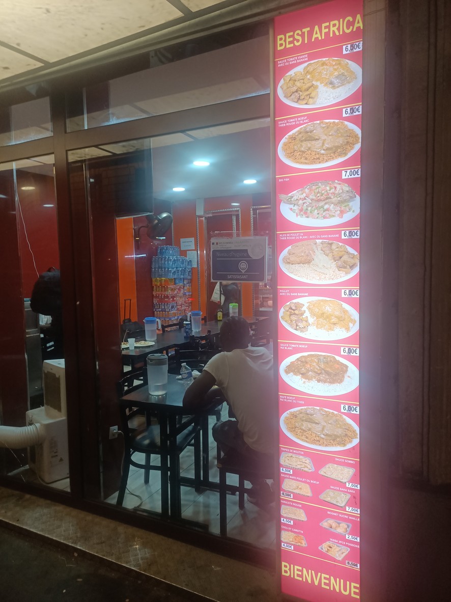 Best Africa menu 1
