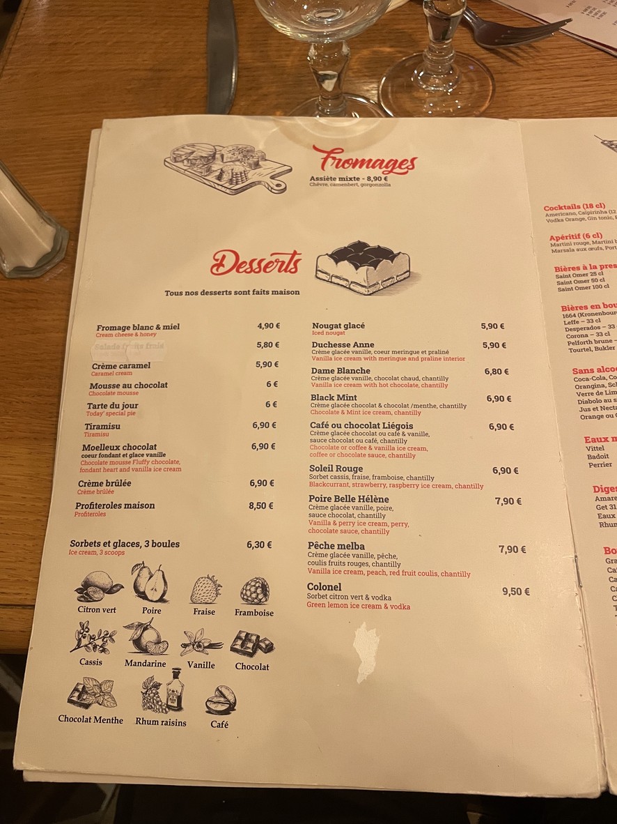 La Trattoria Di Augustino menu 3