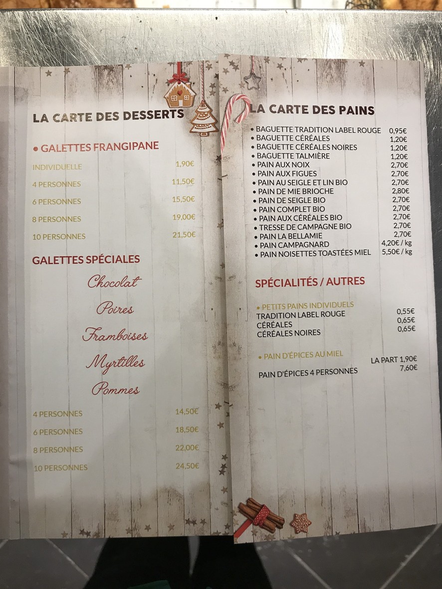 En-cas de campagne menu 2