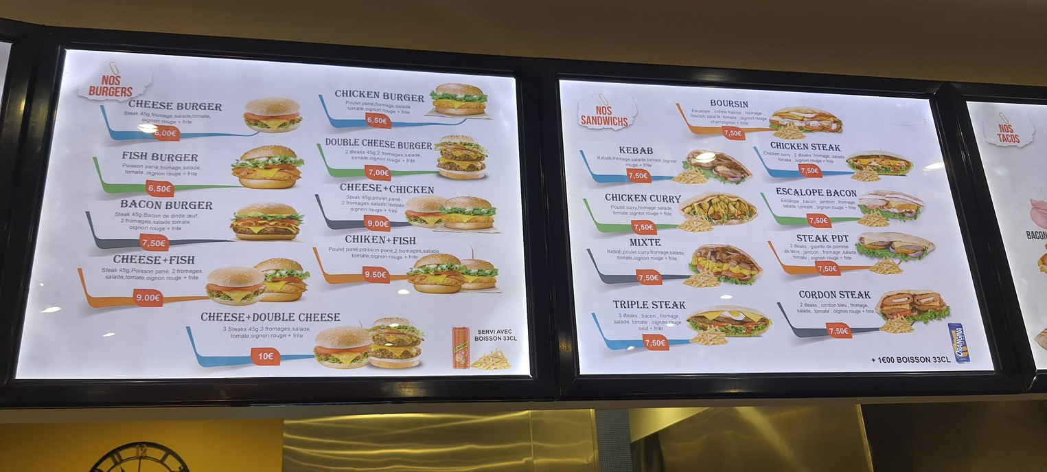 Bineau Pizza menu 1