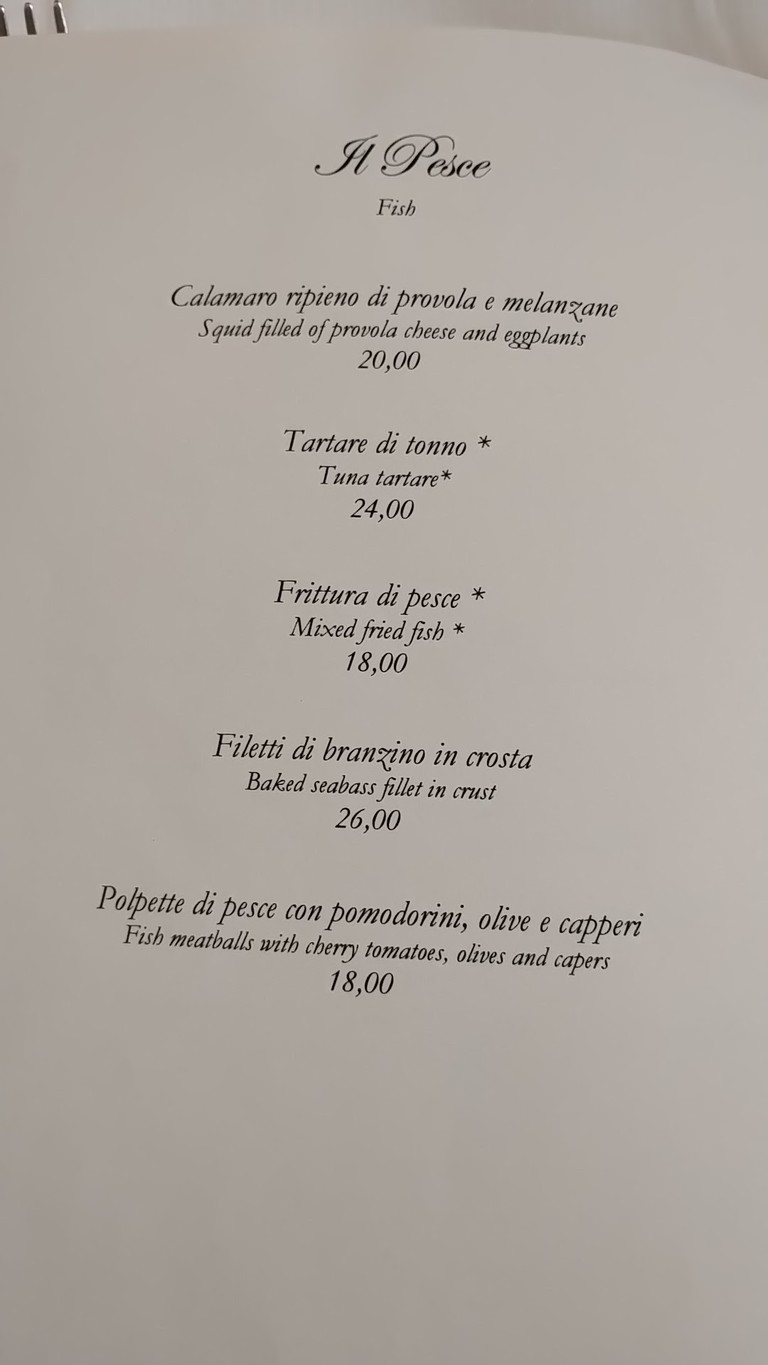 All'Arancio d'Oro da Cialfi menu 5