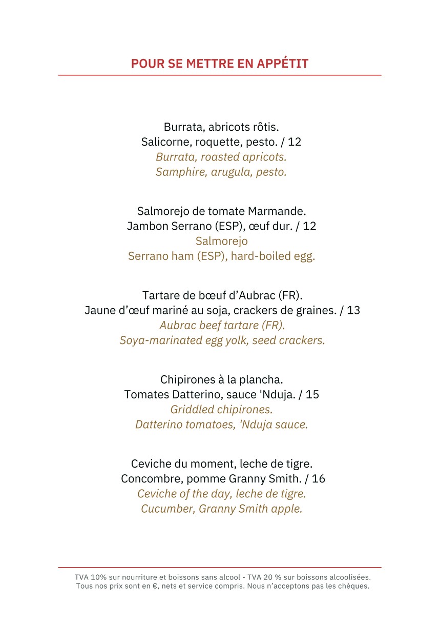 Jaja menu 1