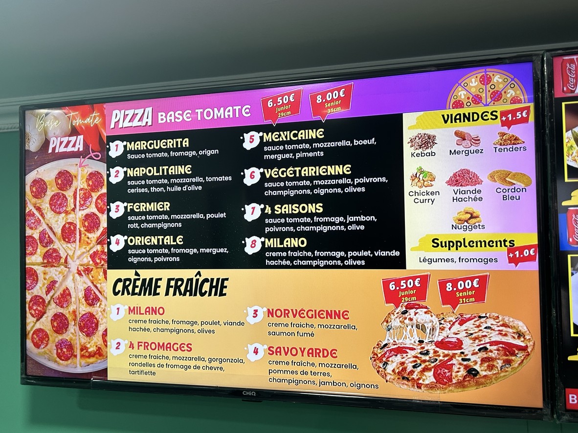 BARAKA CHICKEN menu 1