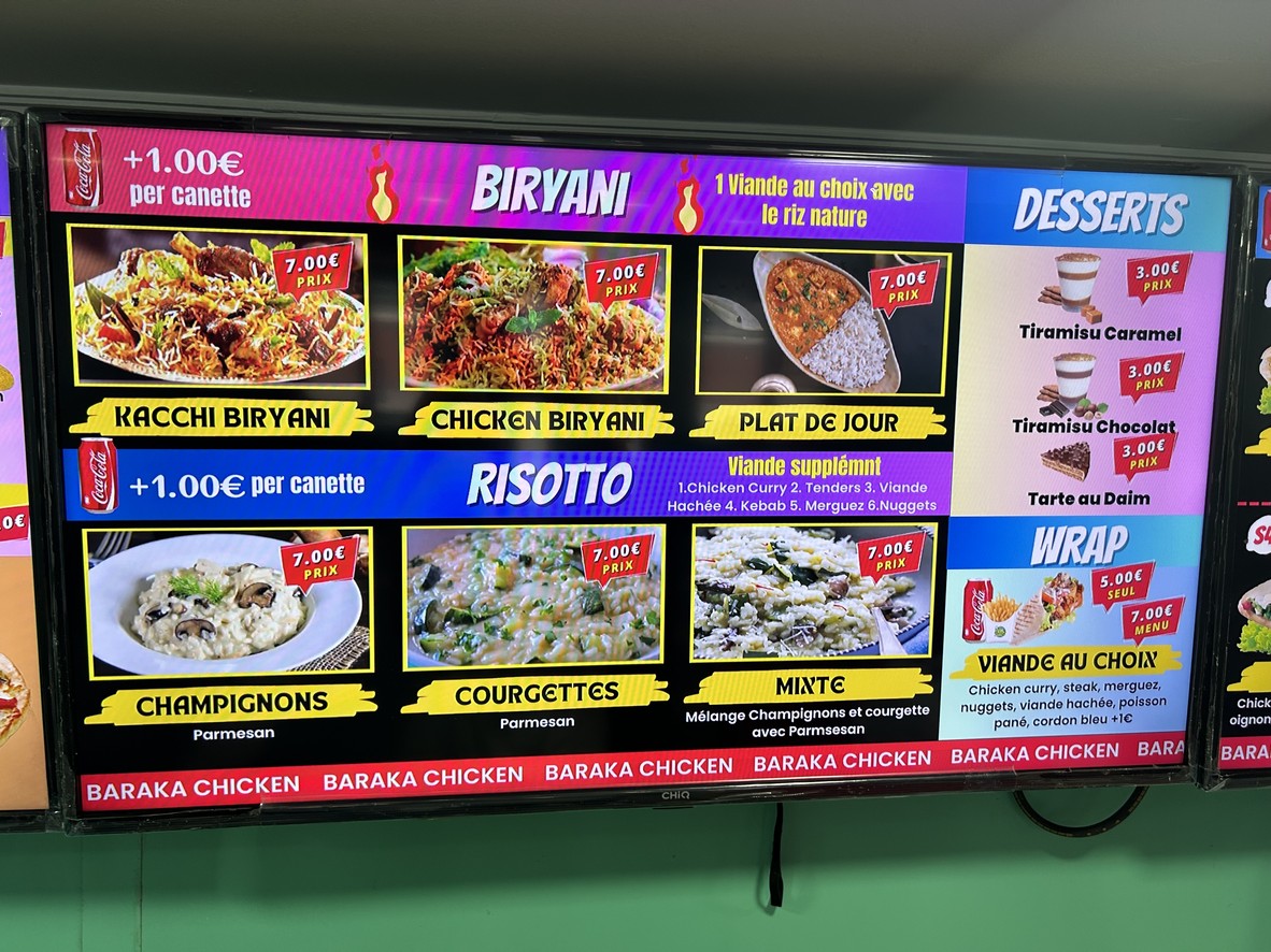 BARAKA CHICKEN menu 6