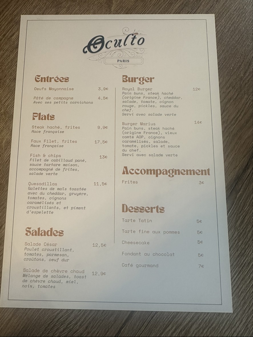Oculto menu 1