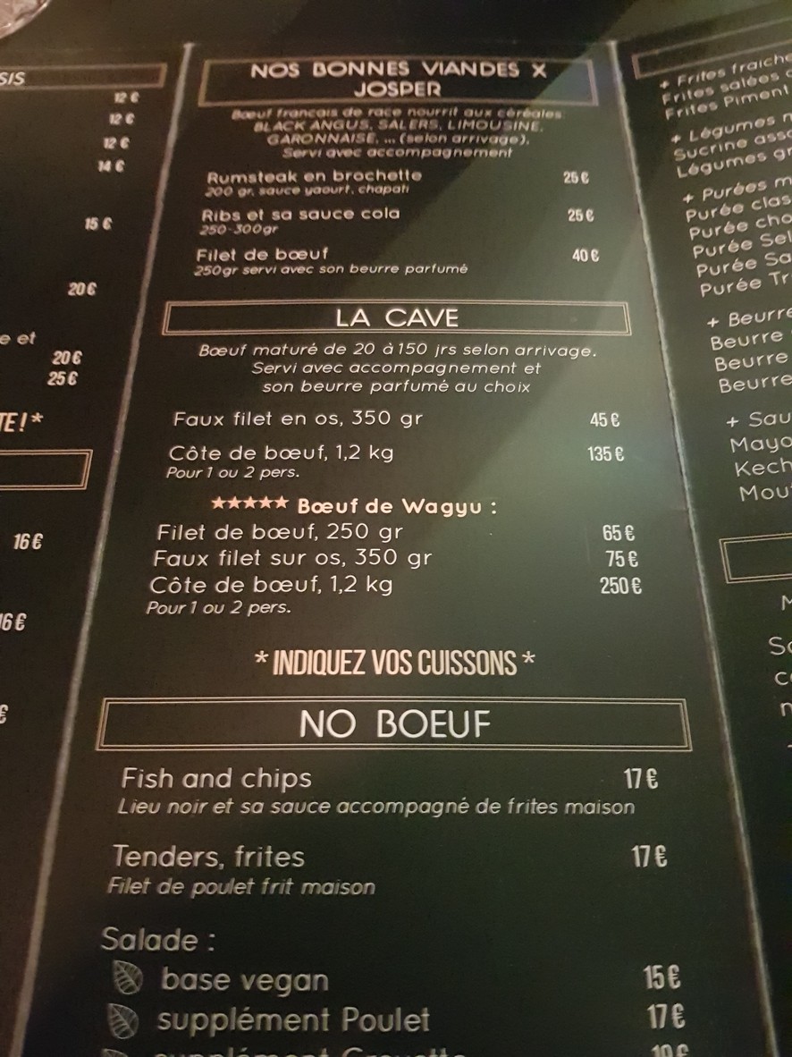 Le Doli menu 2