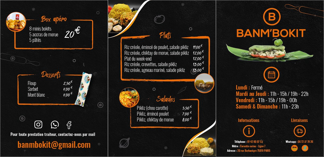BANM BOKIT menu 1