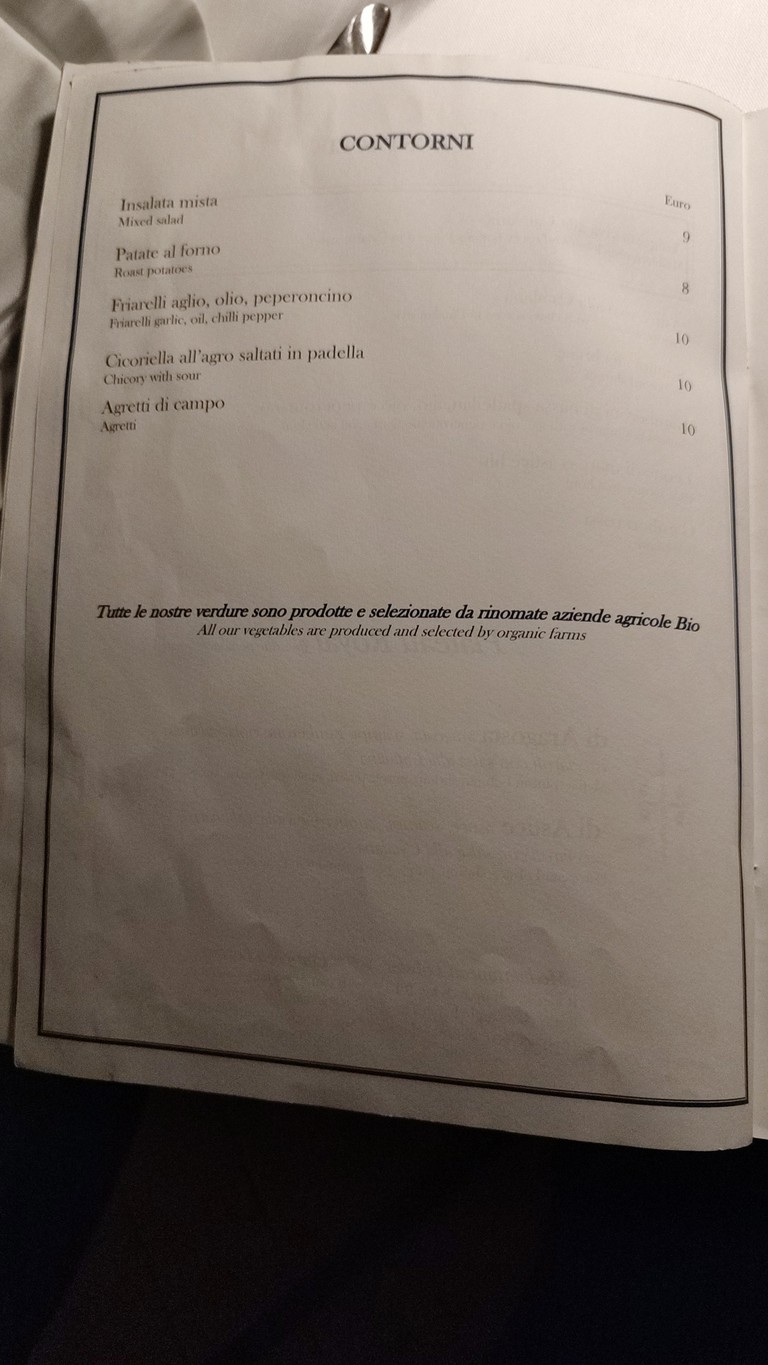 Ristorante Gallura menu 6