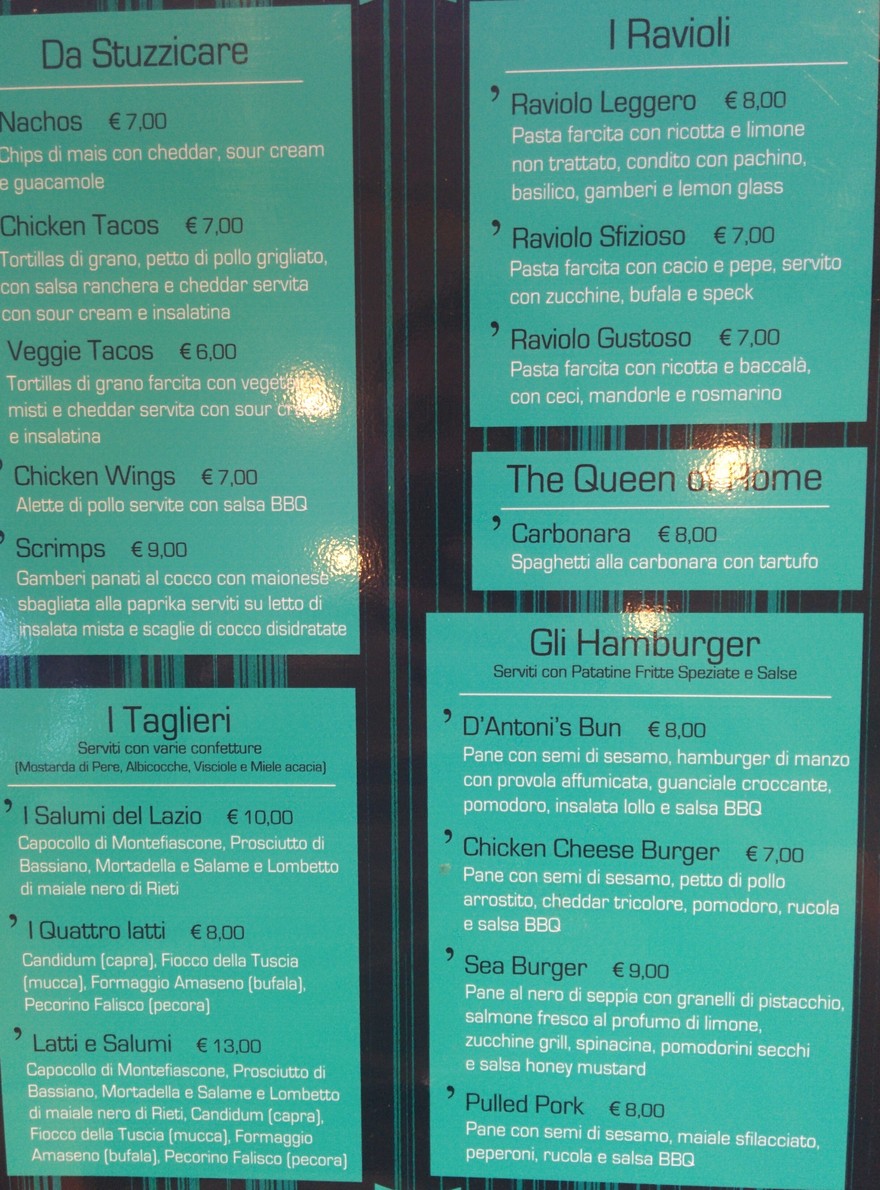 Pasticceria D'Antoni menu 1