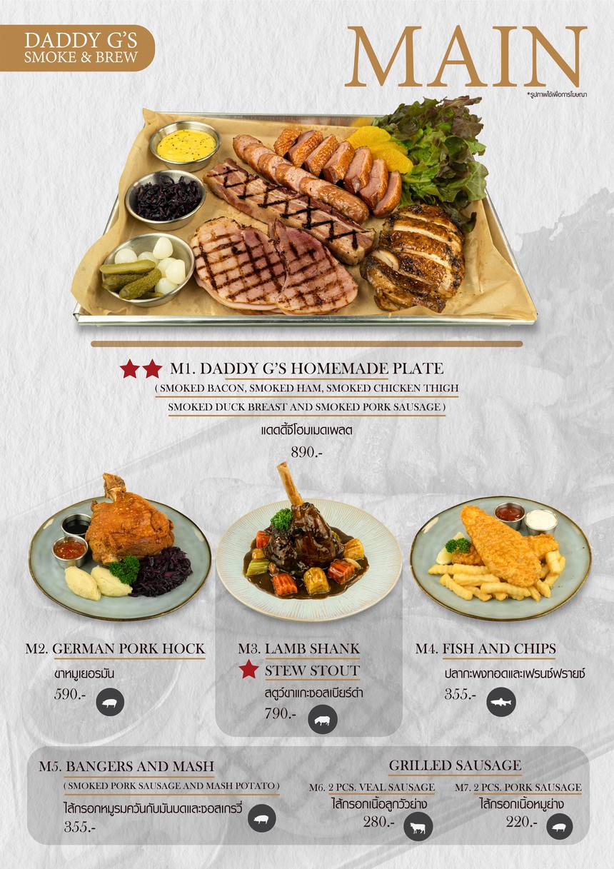 Daddy G's Smoke & Brew menu 6