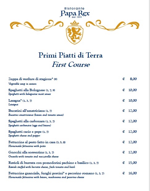 Restaurante Papa Rex menu 3
