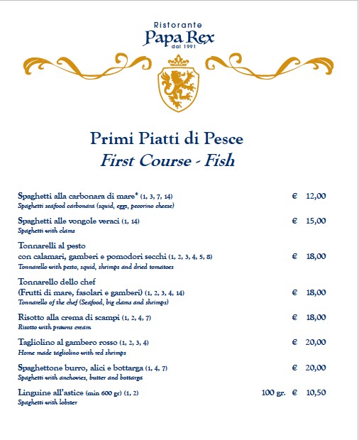 Restaurante Papa Rex menu 4