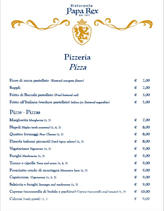 Restaurante Papa Rex menu 7