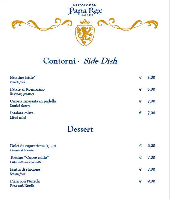 Restaurante Papa Rex menu 8