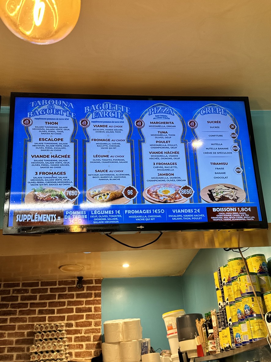 BabTounes menu 2