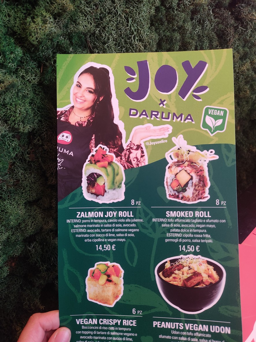 Daruma Sushi - Eur menu 1