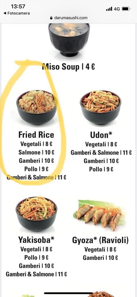 Daruma Sushi - Eur menu 2