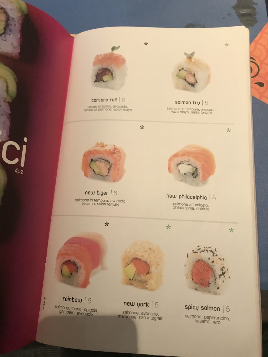 Daruma Sushi - Eur menu 5