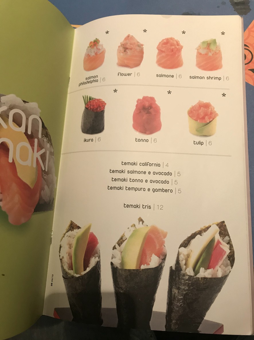 Daruma Sushi - Eur menu 6