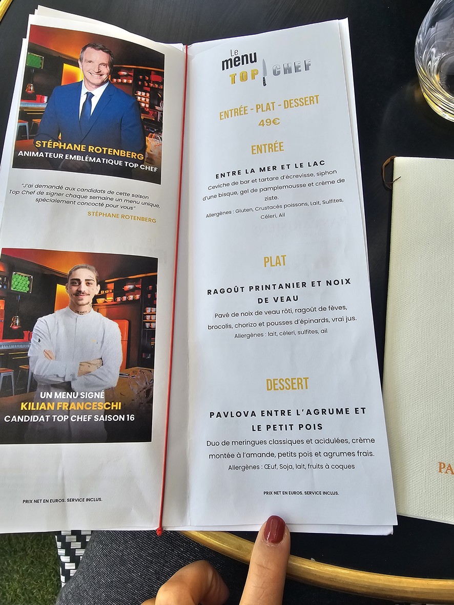Saperlipopette menu 1
