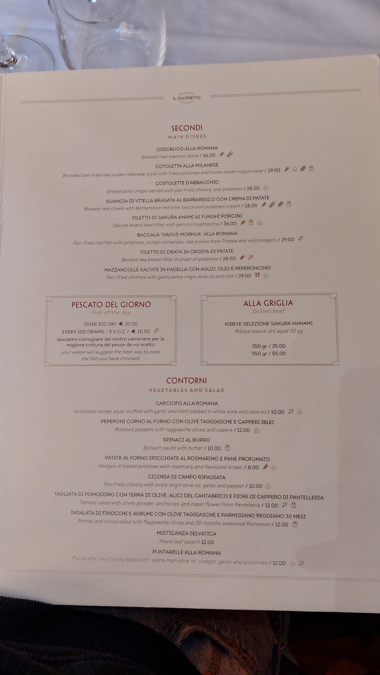 Ristorante Il Falchetto menu 4