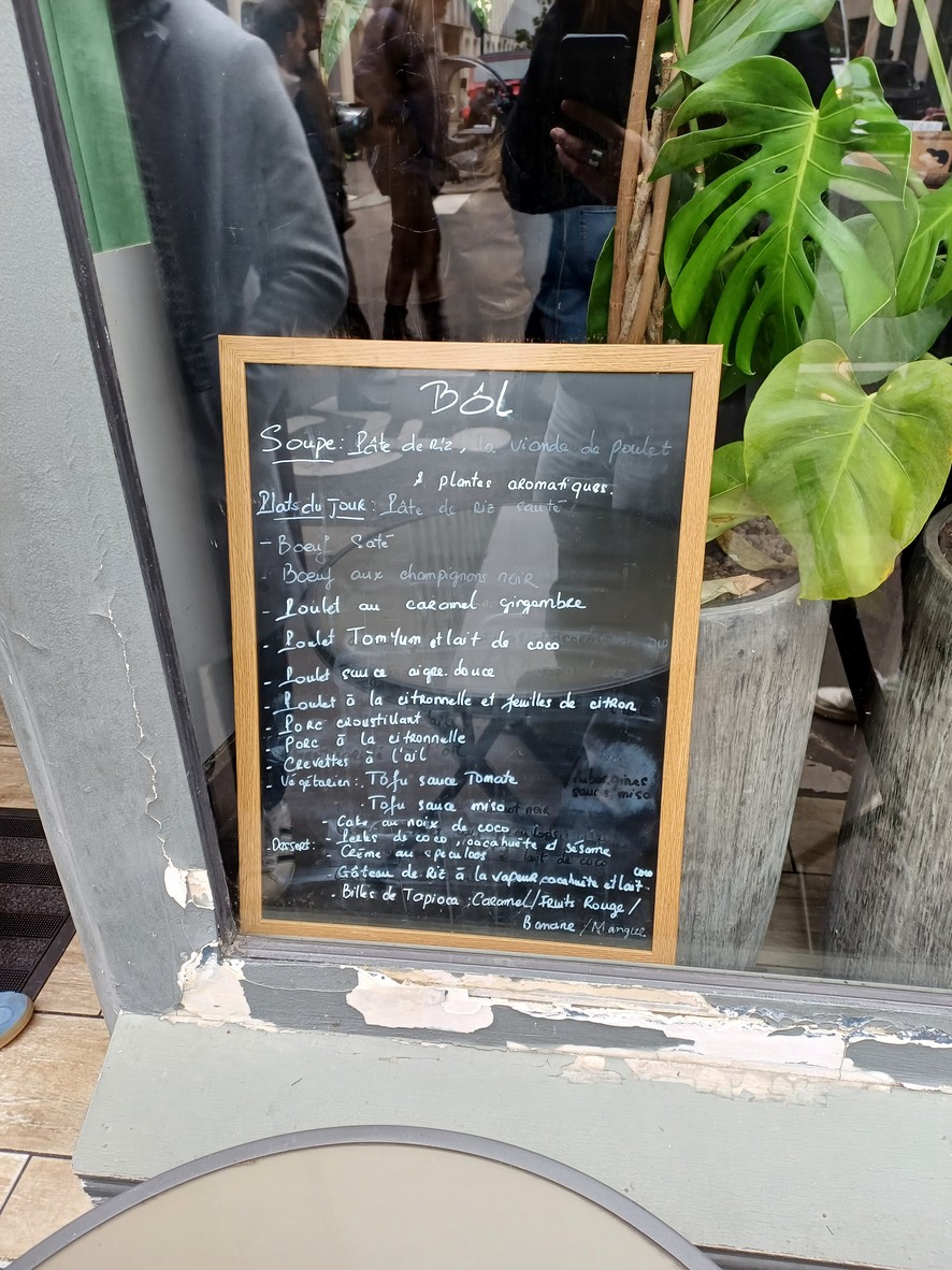 Bôl menu 1