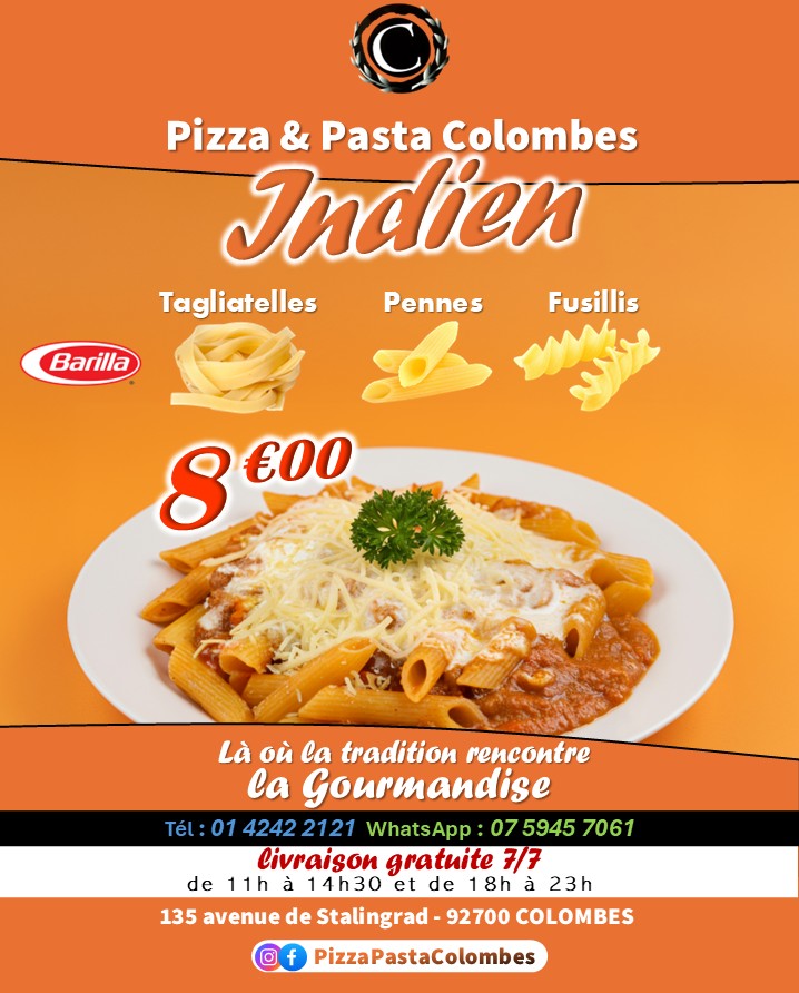 Pizza Pasta Colombes (certifié Achahada) menu 3