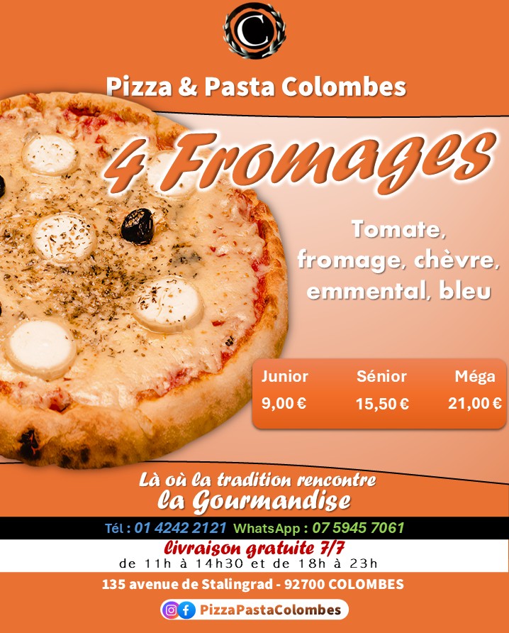 Pizza Pasta Colombes (certifié Achahada) menu 5