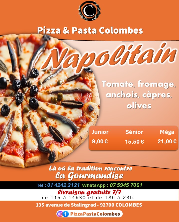 Pizza Pasta Colombes (certifié Achahada) menu 7
